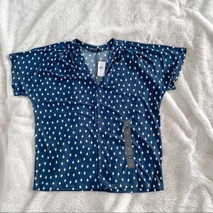 NWT Banana Republic Factory Matte Jersey Top